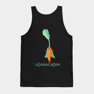 Vegan hero as a carrot Tank Top